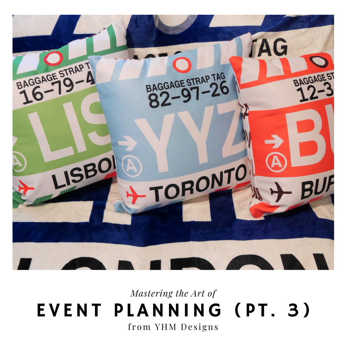 Event Planning - Airport Code Merchandise - YHM Designs