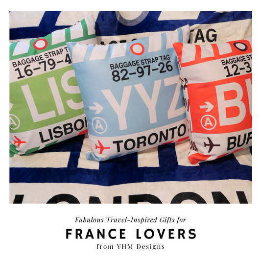 Travel Gifts - For France Lovers - YHM Designs