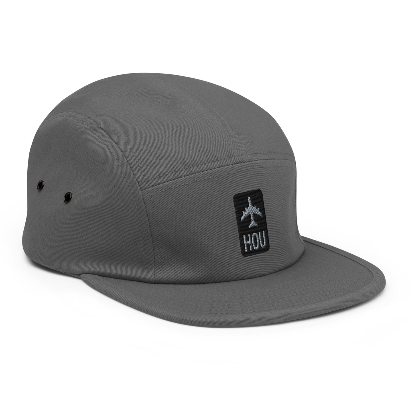 Grey "Low-Vis" Jetliner Camper Hat • HOU Houston • YHM Designs - Image 10