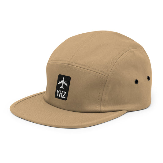 Khaki Jetliner Camper Hat • YHZ Halifax Souvenir • YHM Designs - Image 01