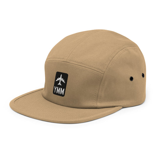 Khaki Jetliner Camper Hat • YMM Fort McMurray Souvenir • YHM Designs - Image 01