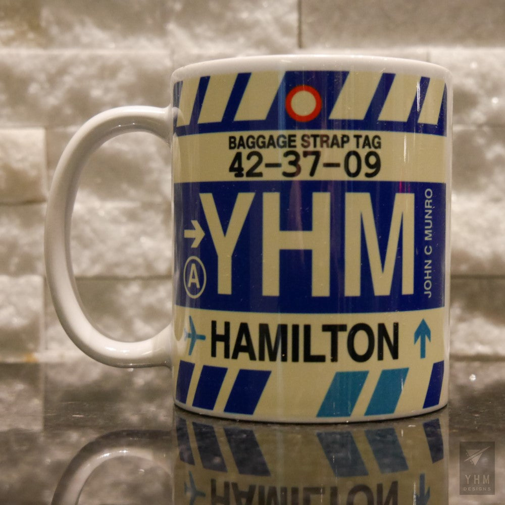 Travel Gift Coffee Mug • BHX Birmingham Souvenir • YHM Designs - Image 04