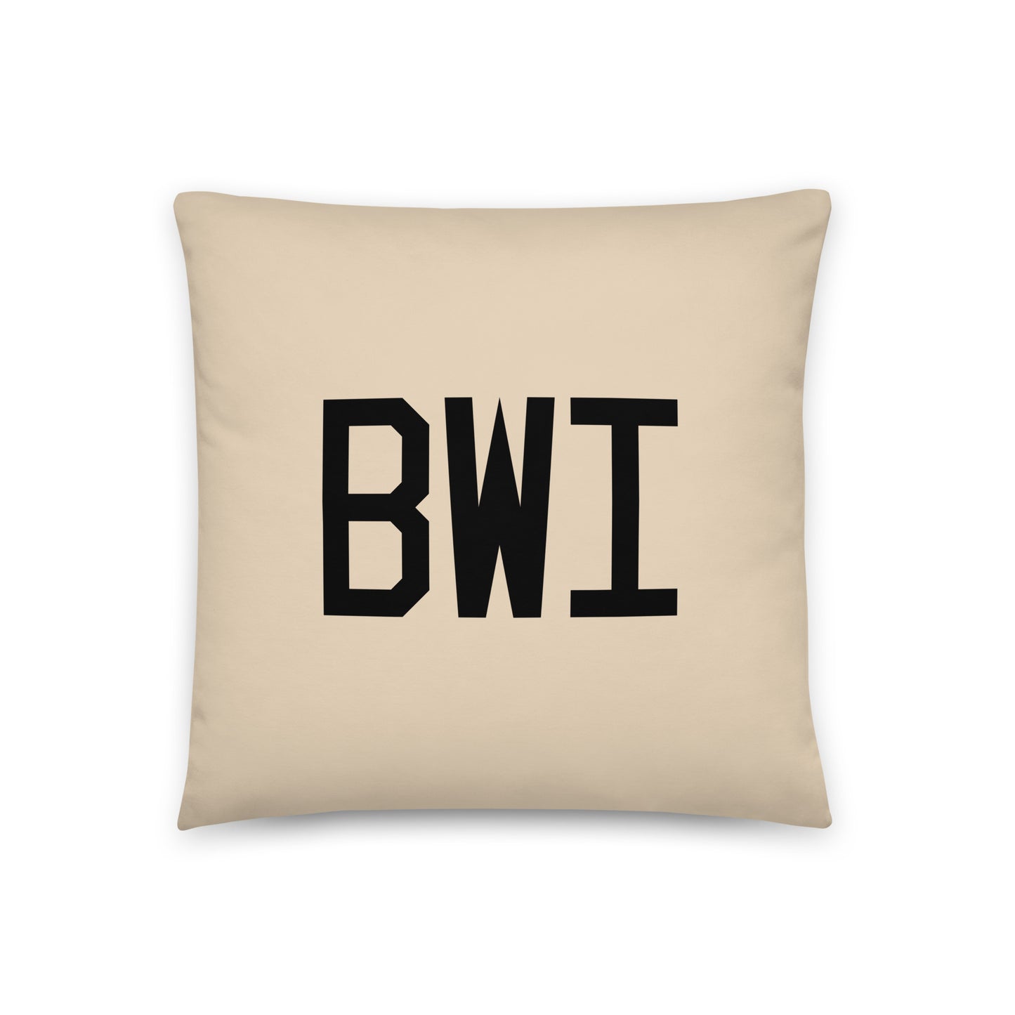 Buffalo Plaid Throw Pillow • BWI Baltimore • YHM Designs - Image 03