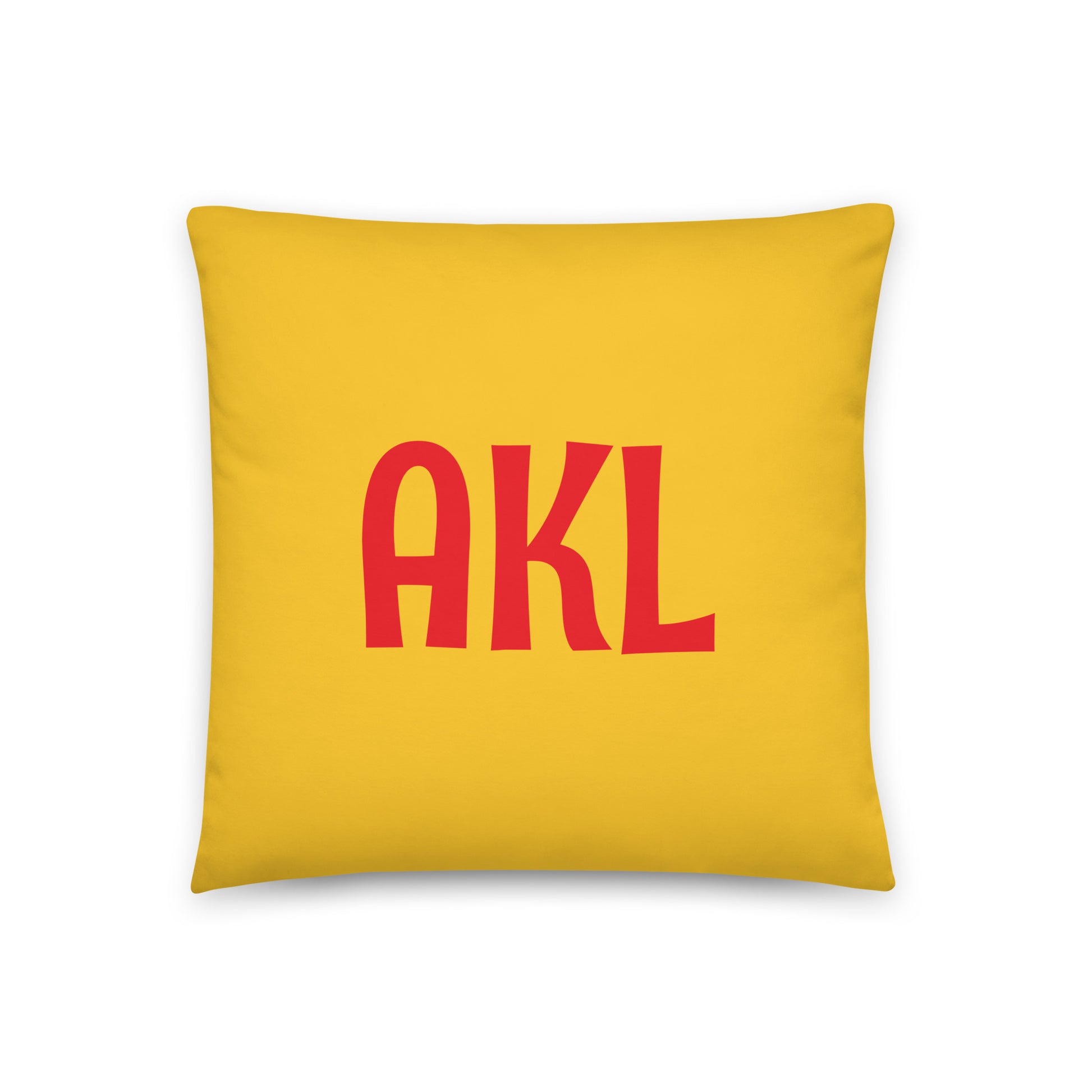 Rainbow Throw Pillow • AKL Auckland • YHM Designs - Image 03