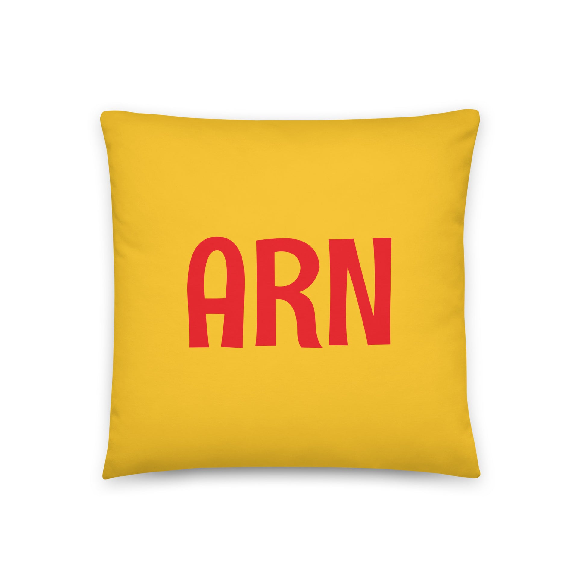 ARN Stockholm Throw Pillow • Cheerful Rainbow Colours • YHM Designs - Image 03