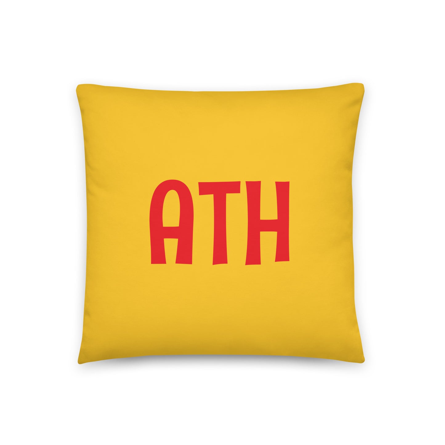 ATH Athens Throw Pillow • Cheerful Rainbow Colours • YHM Designs - Image 03