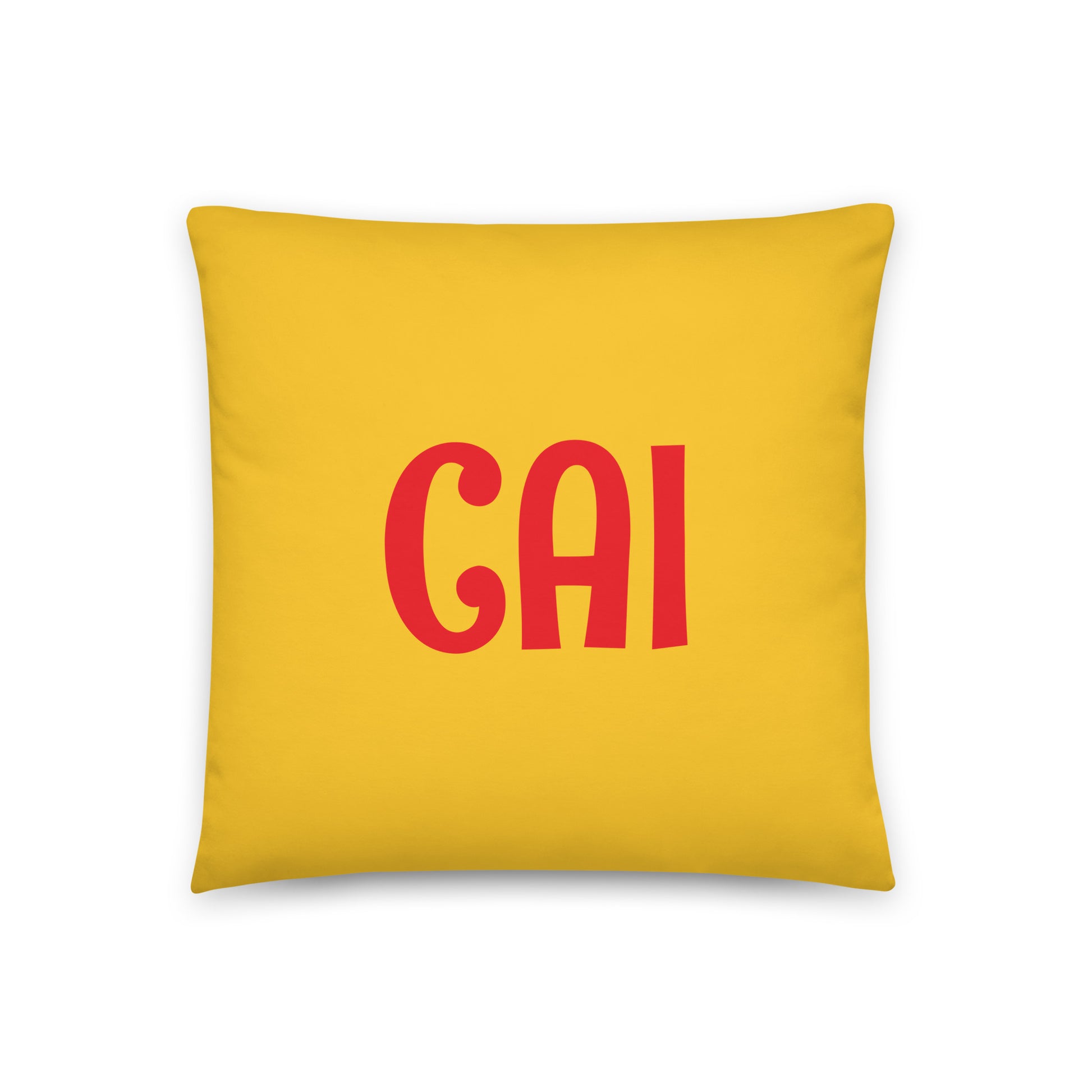 CAI Cairo Throw Pillow • Cheerful Rainbow Colours • YHM Designs - Image 03