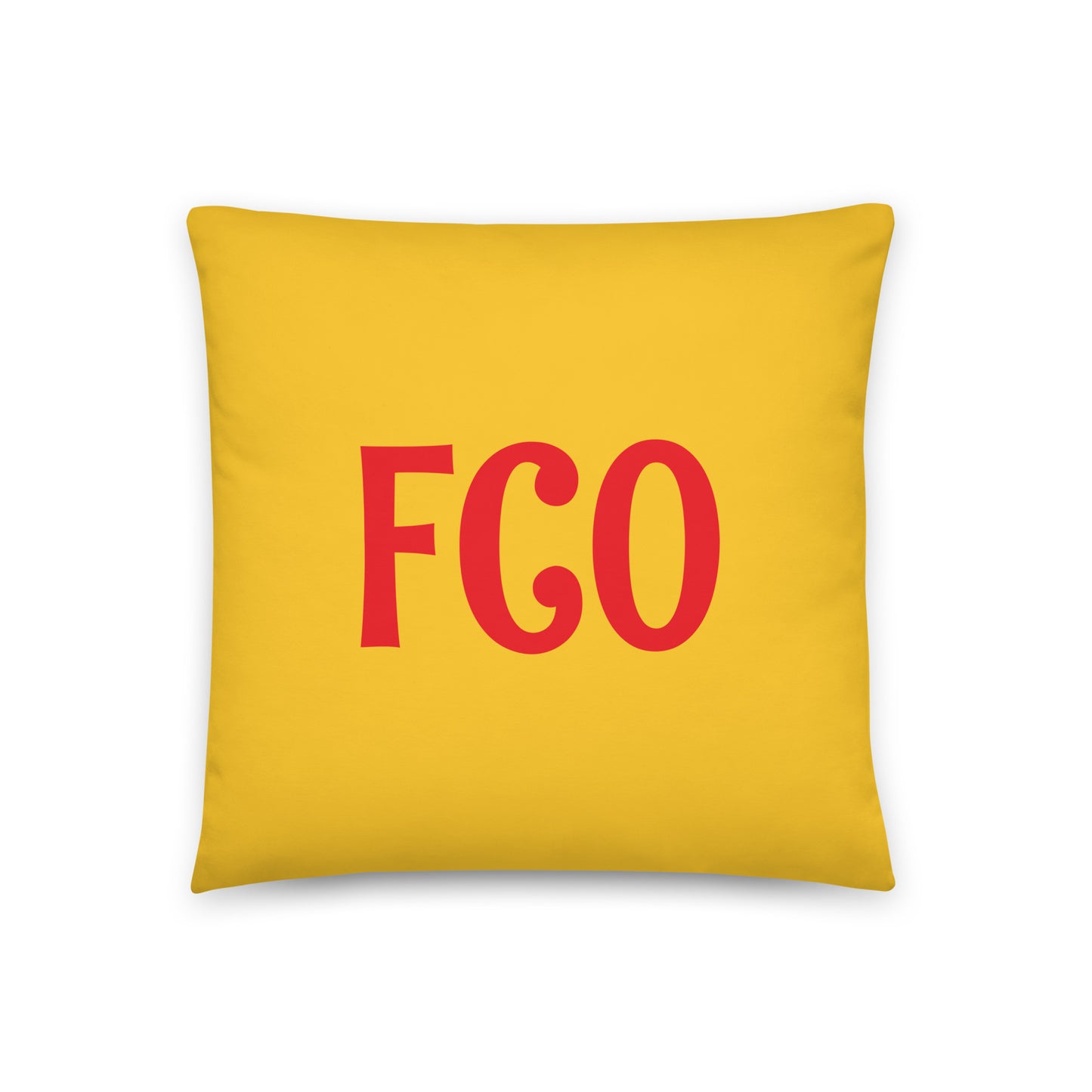 FCO Rome Throw Pillow • Cheerful Rainbow Colours • YHM Designs - Image 03