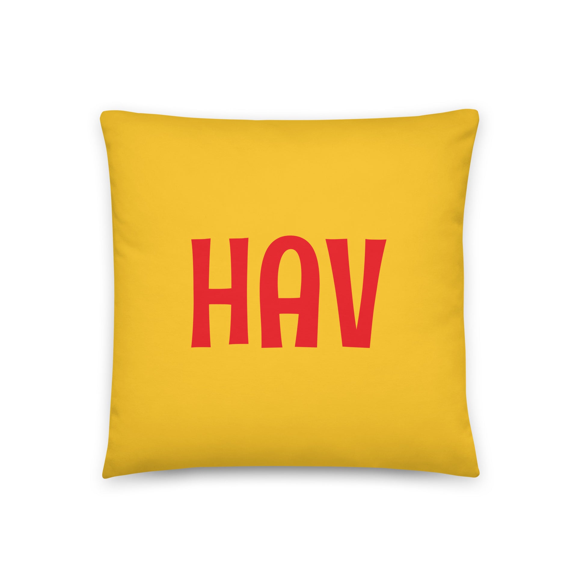 HAV Havana Throw Pillow • Cheerful Rainbow Colours • YHM Designs - Image 03