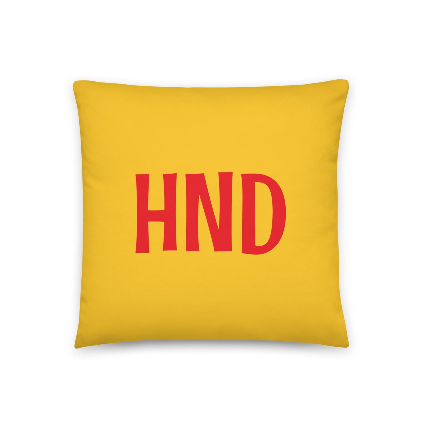 HND Tokyo Throw Pillow • Cheerful Rainbow Colours • YHM Designs - Image 03