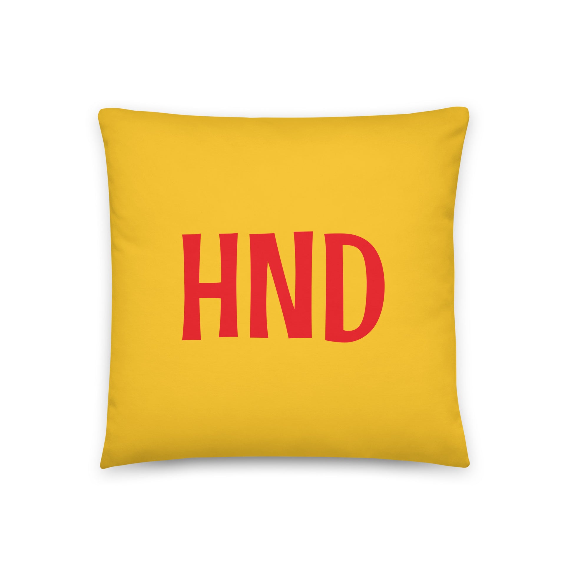 HND Tokyo Throw Pillow • Cheerful Rainbow Colours • YHM Designs - Image 03