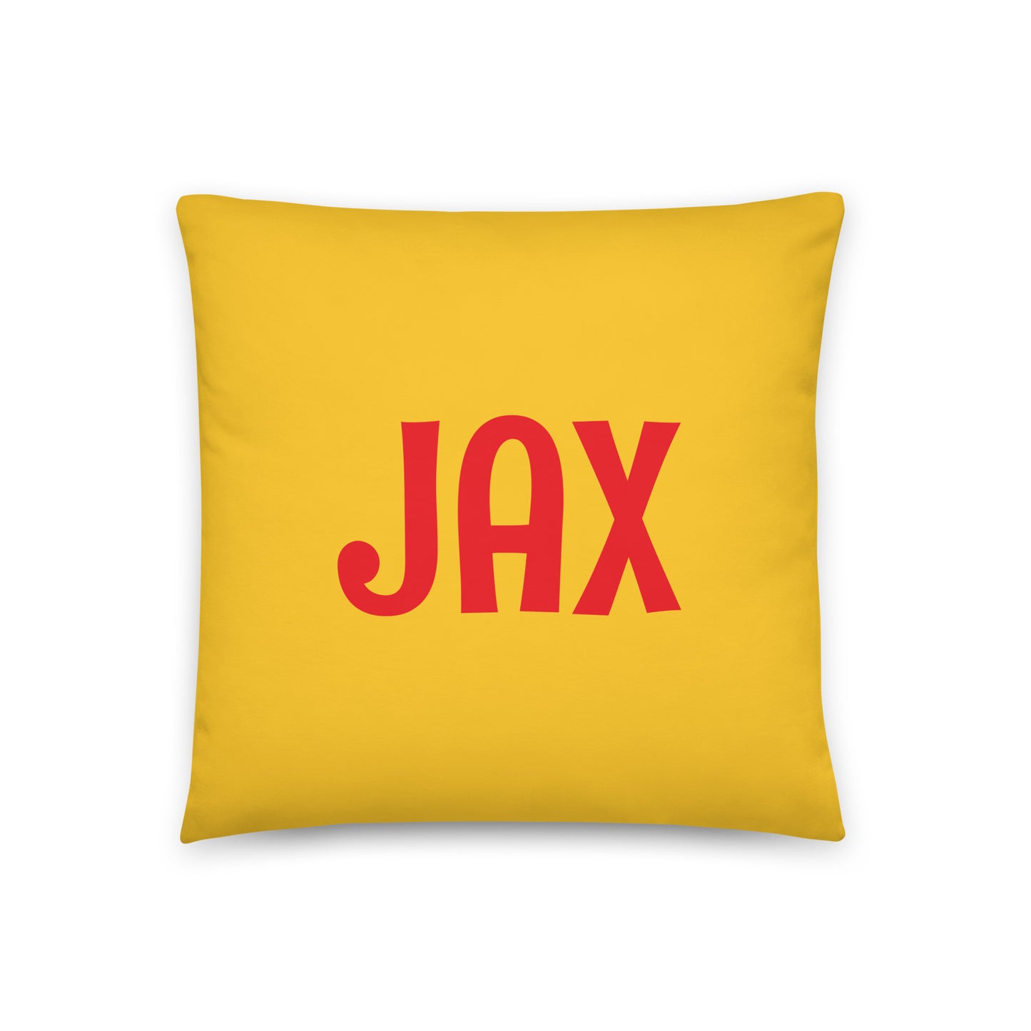 Rainbow Throw Pillow • JAX Jacksonville • YHM Designs - Image 03