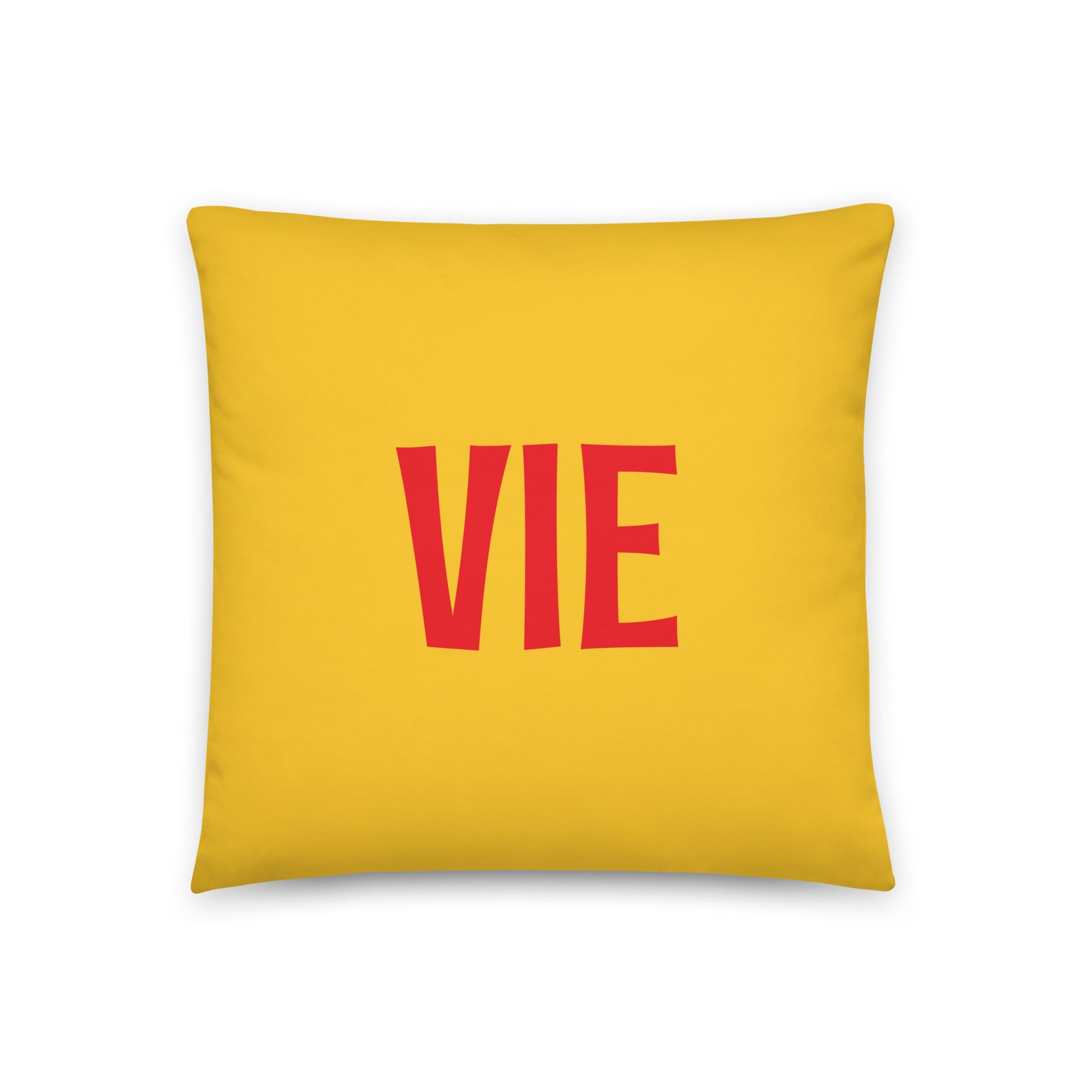 VIE Vienna Throw Pillow • Cheerful Rainbow Colours • YHM Designs - Image 03