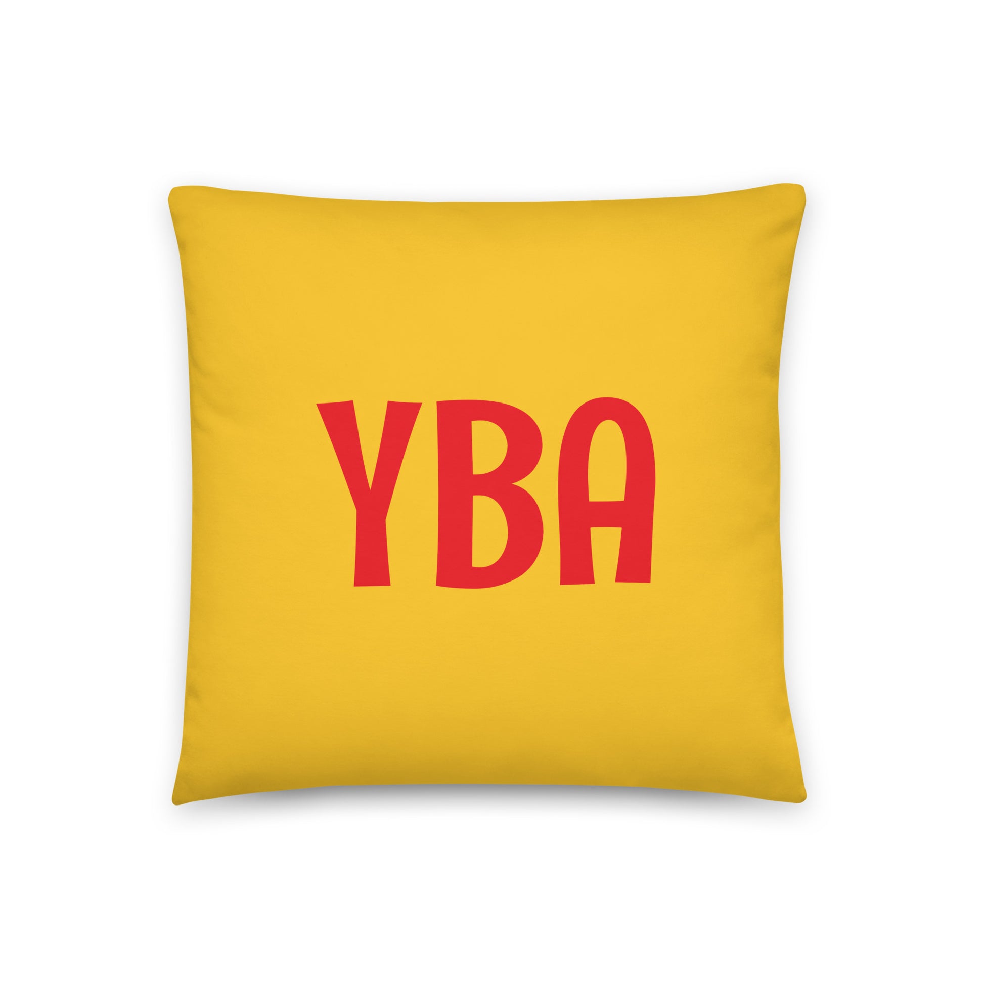 Rainbow Throw Pillow • YBA Banff • YHM Designs - Image 03