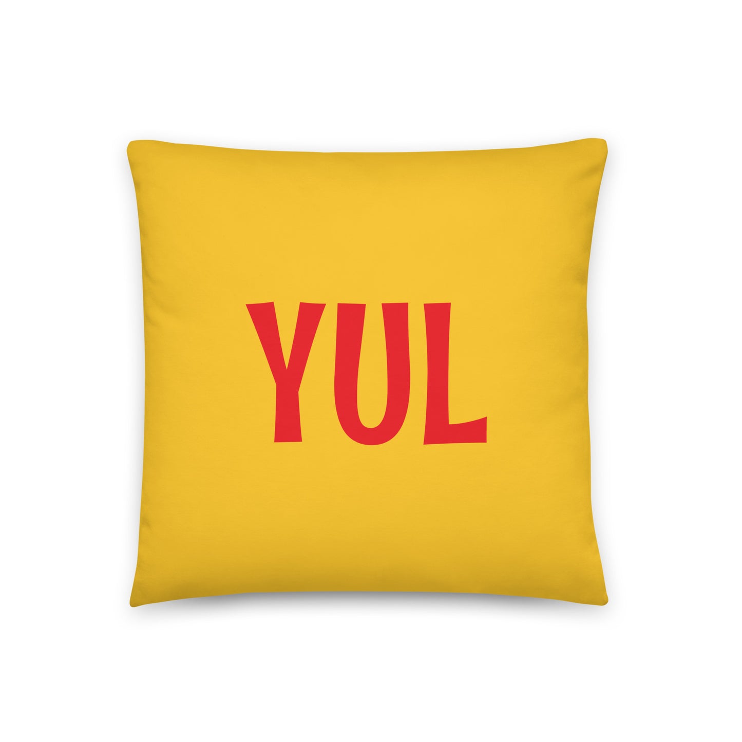 Rainbow Throw Pillow • YUL Montreal • YHM Designs - Image 03