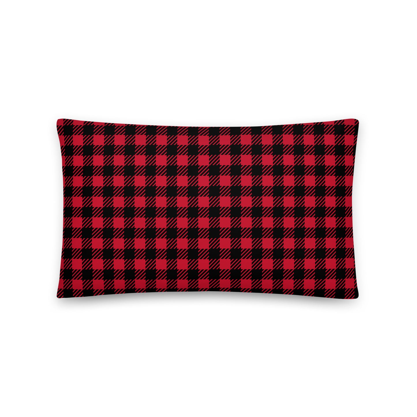Buffalo Plaid Throw Pillow • CVG Cincinnati • YHM Designs - Image 06