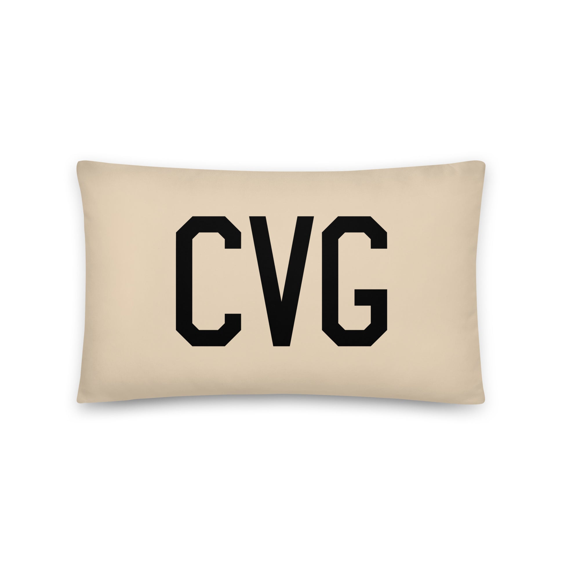 Buffalo Plaid Throw Pillow • CVG Cincinnati • YHM Designs - Image 05