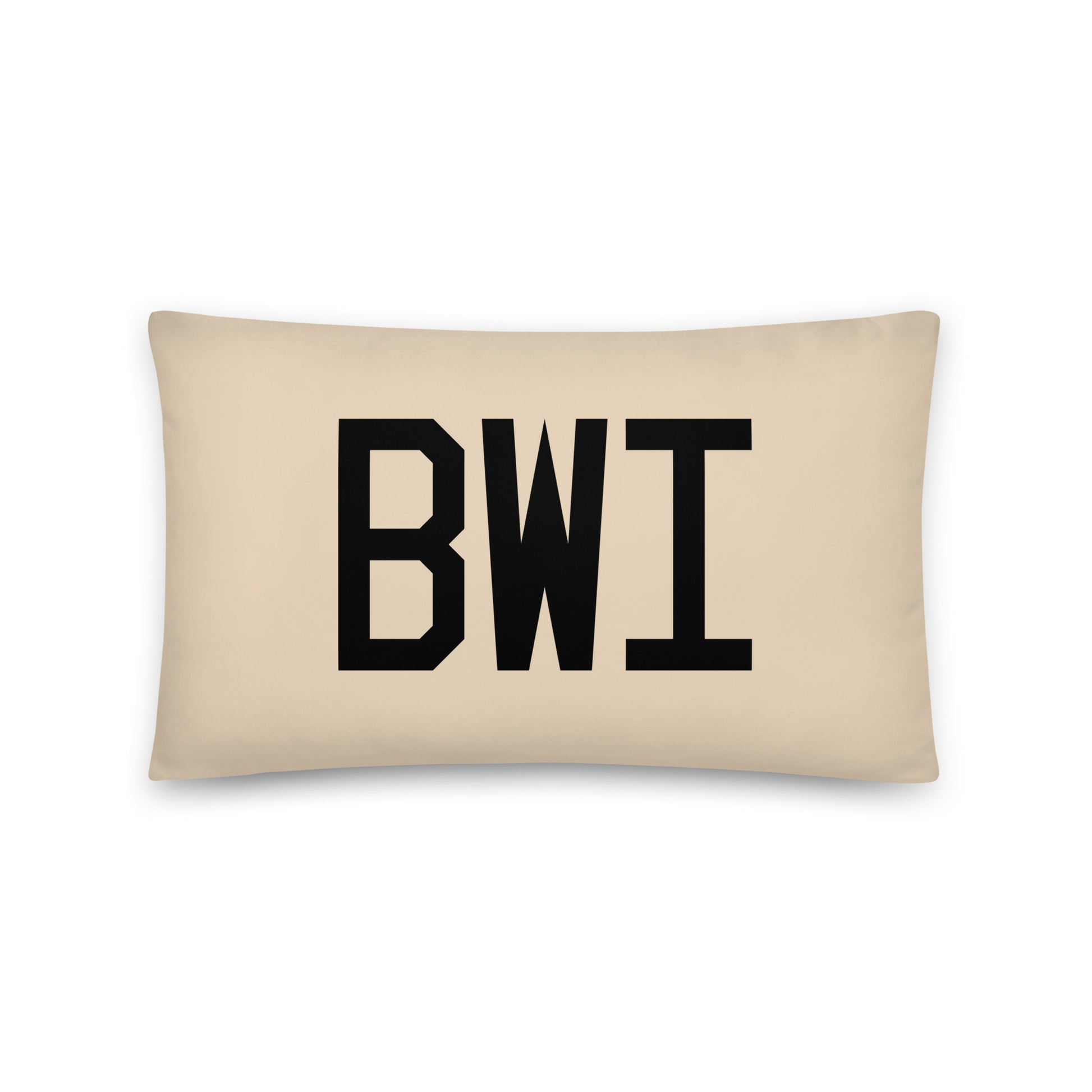 Buffalo Plaid Throw Pillow • BWI Baltimore • YHM Designs - Image 05