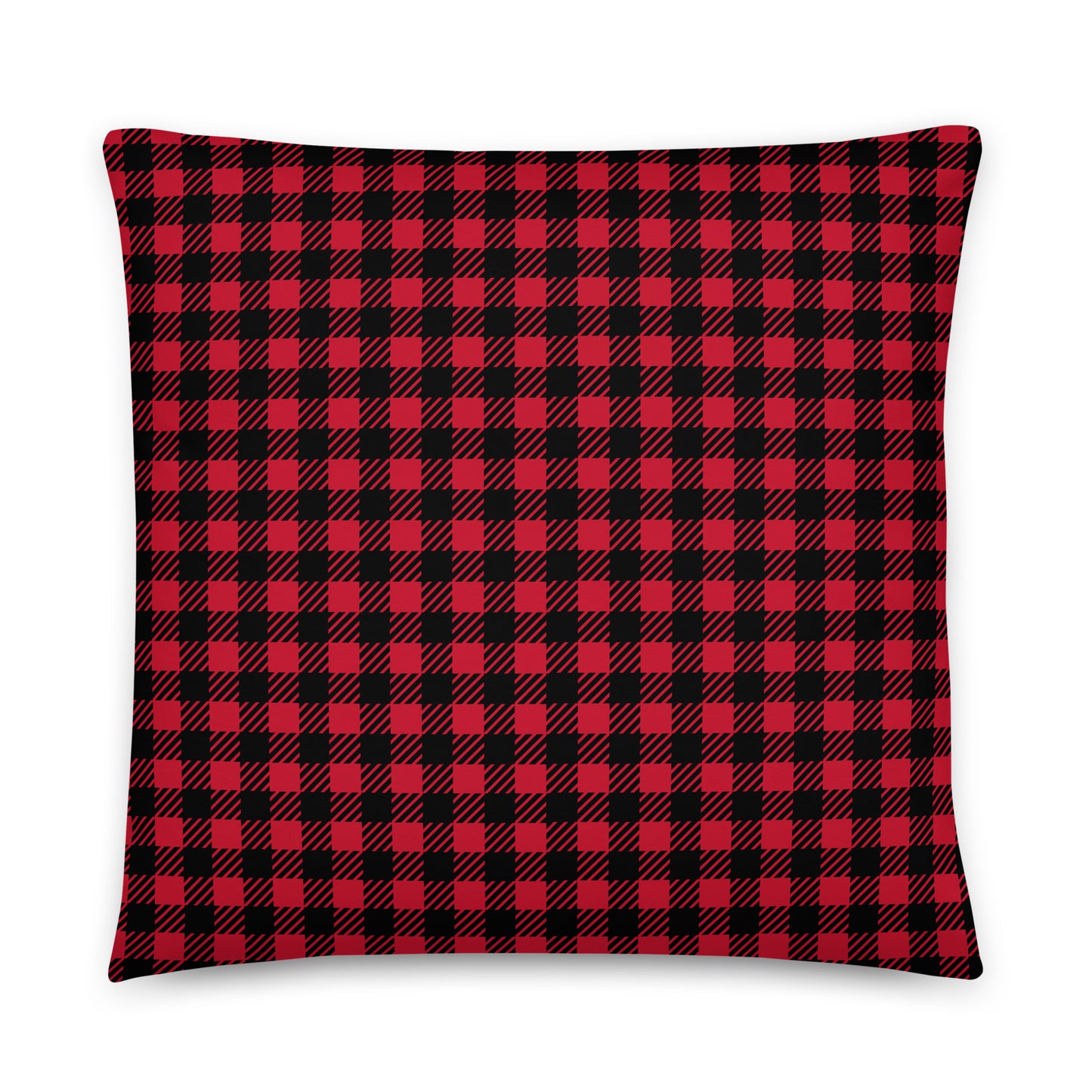 Buffalo Plaid Throw Pillow • ATL Atlanta • YHM Designs - Image 02