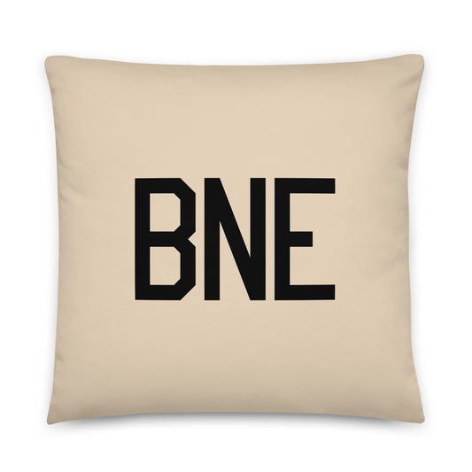 Buffalo Plaid Throw Pillow • BNE Brisbane • YHM Designs - Image 01