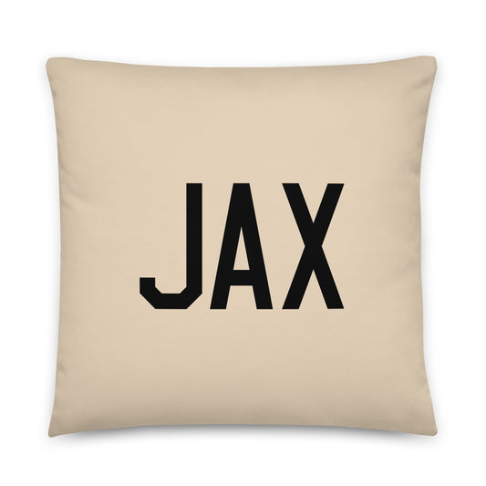 Buffalo Plaid Throw Pillow • JAX Jacksonville • YHM Designs - Image 01