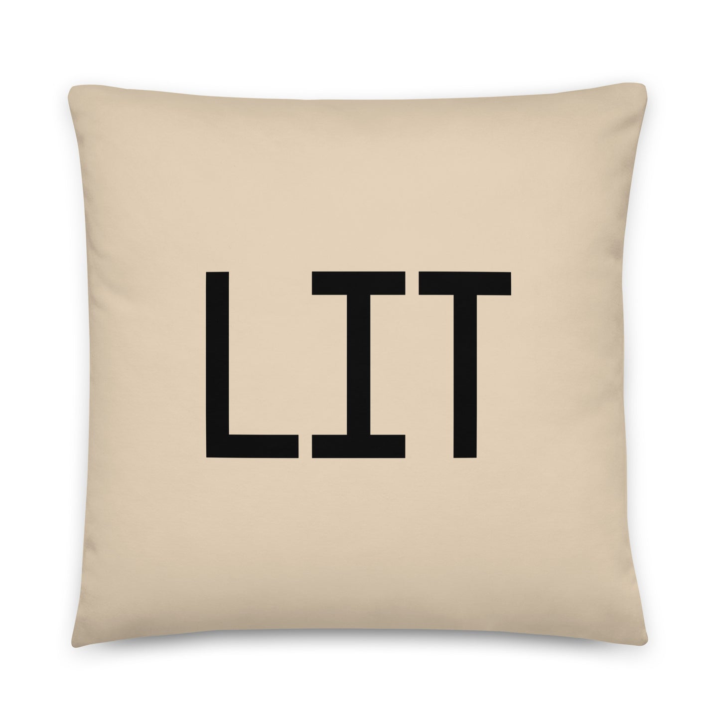 Buffalo Plaid Throw Pillow • LIT Little Rock • YHM Designs - Image 01