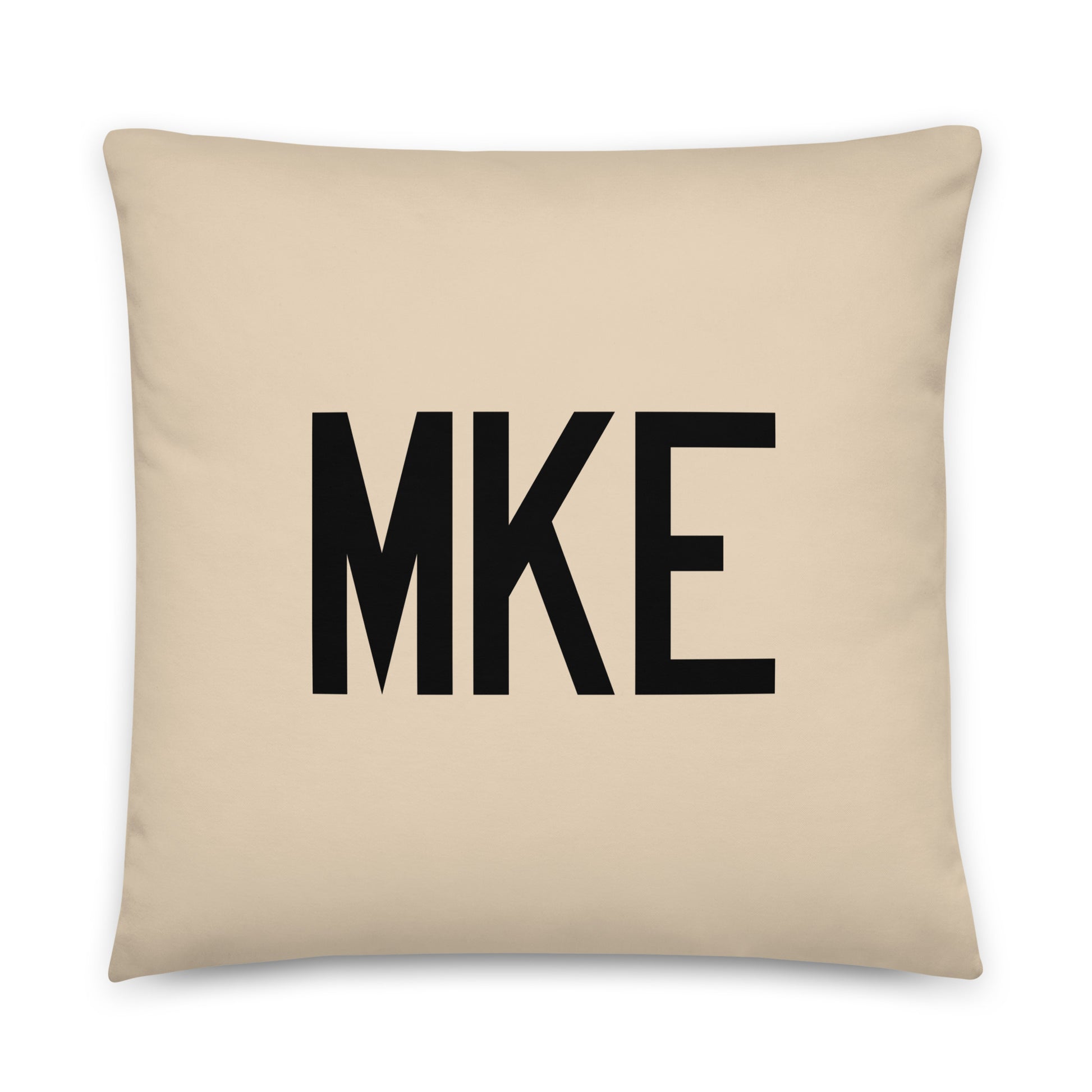 Buffalo Plaid Throw Pillow • MKE Milwaukee • YHM Designs - Image 01