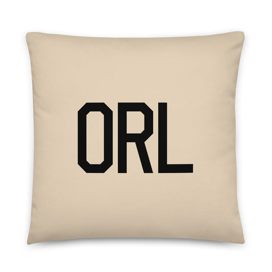 Buffalo Plaid Throw Pillow • ORL Orlando • YHM Designs - Image 01