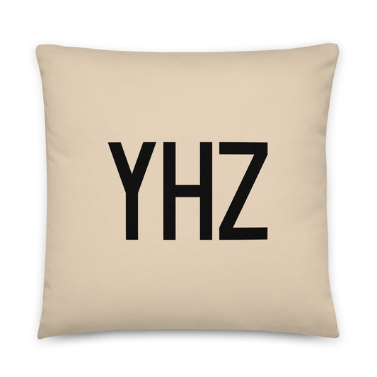 Buffalo Plaid Throw Pillow • YHZ Halifax • YHM Designs - Image 01