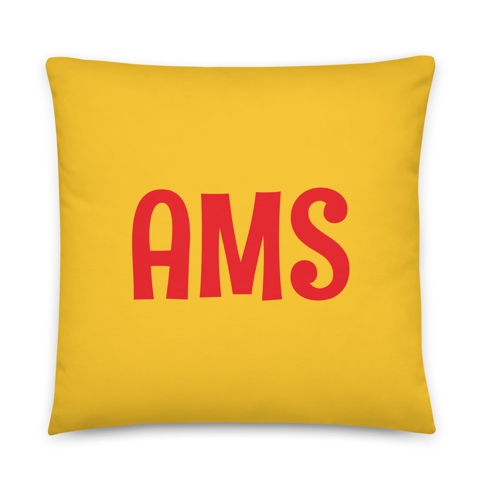 Rainbow Throw Pillow • AMS Amsterdam • YHM Designs - Image 01