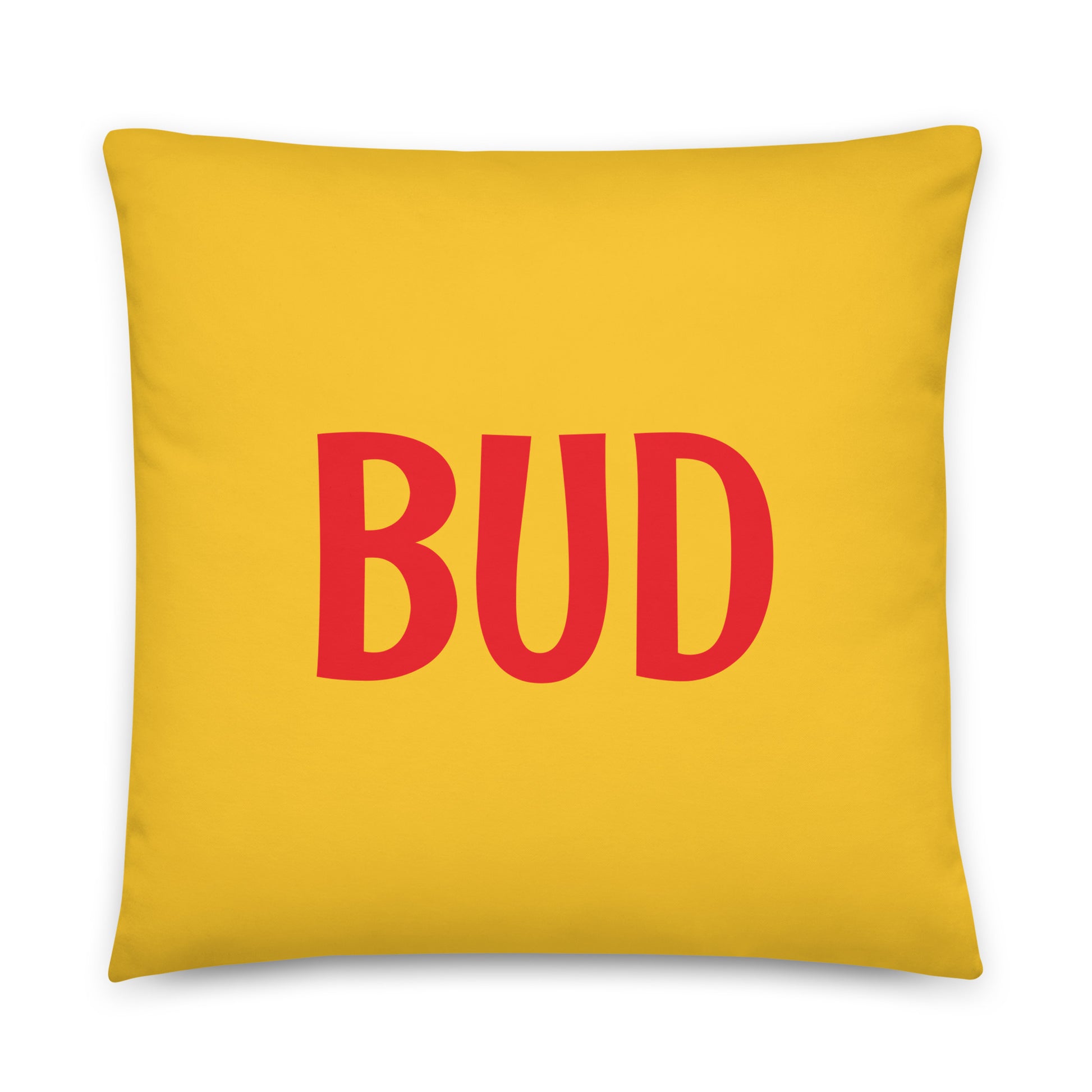 BUD Budapest Throw Pillow • Cheerful Rainbow Colours • YHM Designs - Image 01