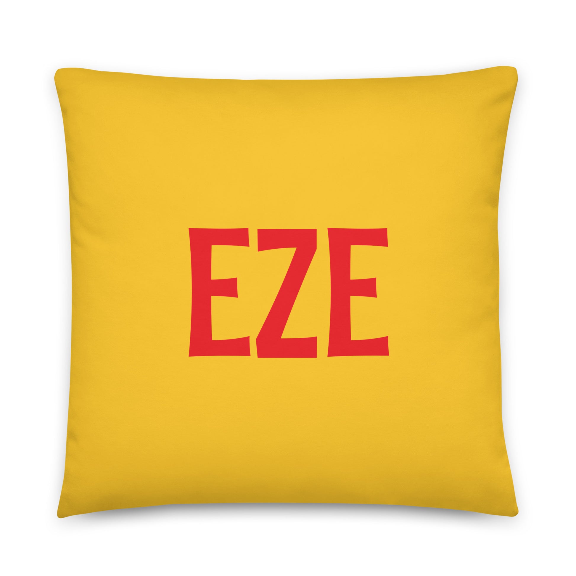 EZE Buenos Aires Throw Pillow • Cheerful Rainbow Colours • YHM Designs - Image 01