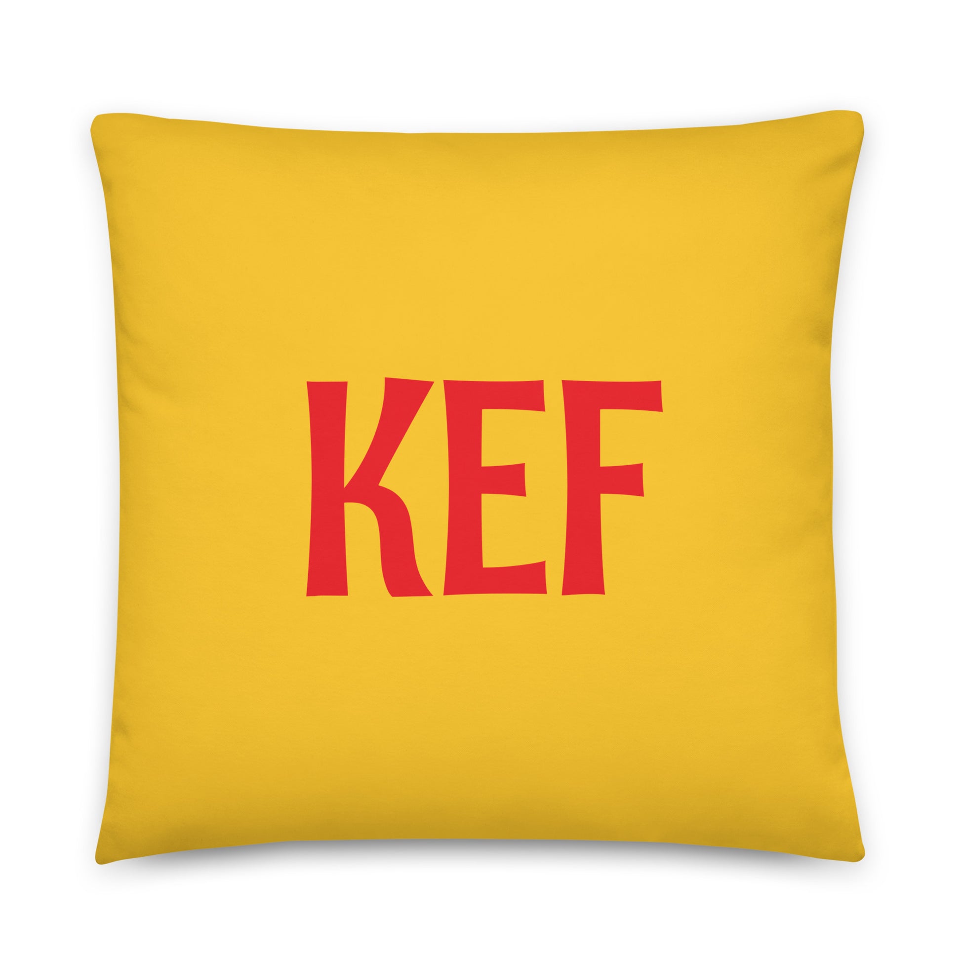 KEF Reykjavik Throw Pillow • Cheerful Rainbow Colours • YHM Designs - Image 01