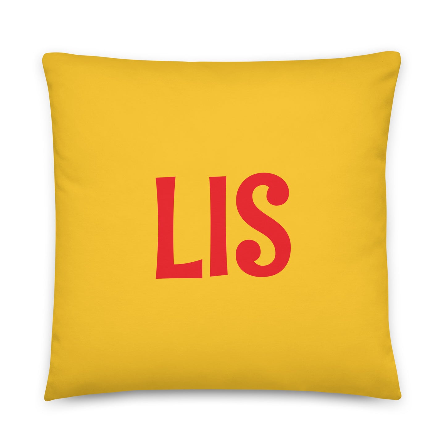 LIS Lisbon Throw Pillow • Cheerful Rainbow Colours • YHM Designs - Image 01