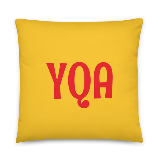 Rainbow Throw Pillow • YQA Muskoka • YHM Designs - Image 01