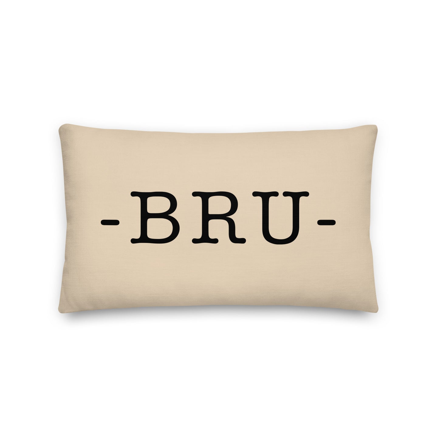 Farmhouse Throw Pillow - Buffalo Plaid • BRU Brussels • YHM Designs - Image 01