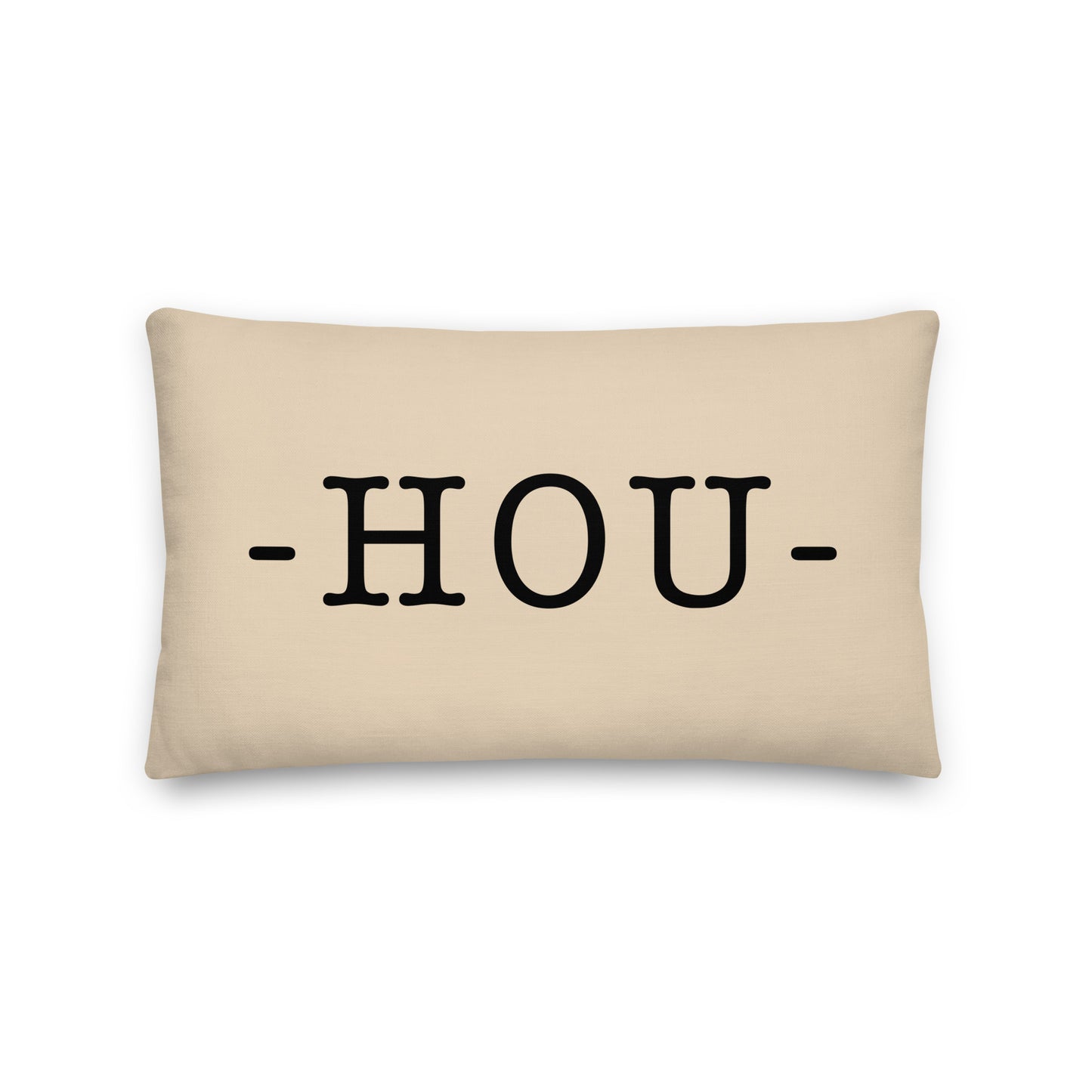 Farmhouse Throw Pillow - Buffalo Plaid • HOU Houston • YHM Designs - Image 01