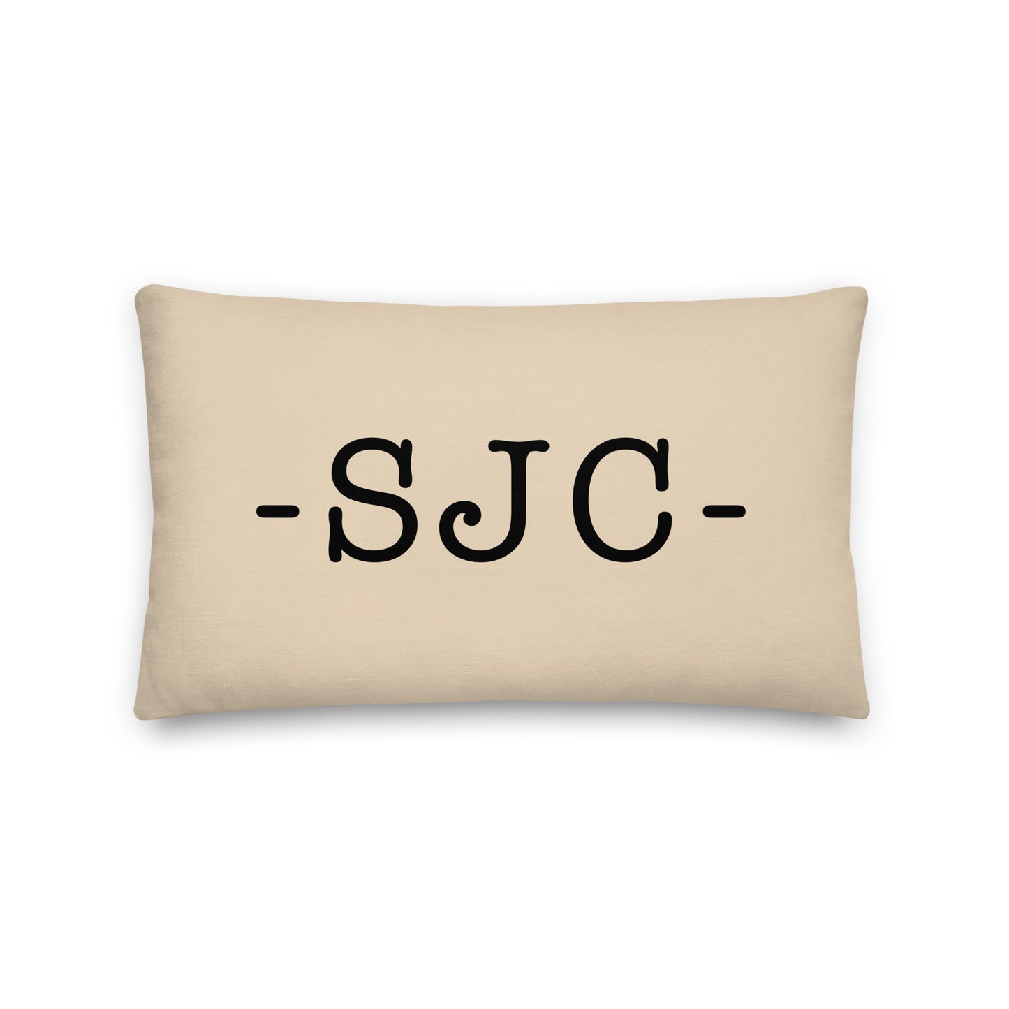Farmhouse Throw Pillow - Buffalo Plaid • SJC San Jose • YHM Designs - Image 01