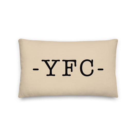 Farmhouse Throw Pillow - Buffalo Plaid • YFC Fredericton • YHM Designs - Image 01
