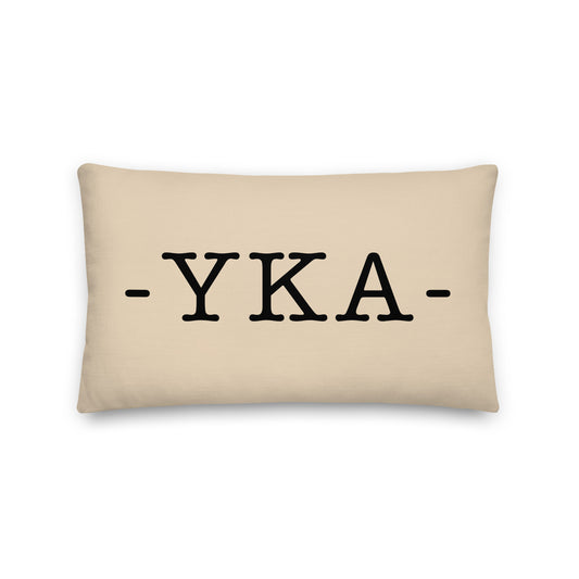Farmhouse Throw Pillow - Buffalo Plaid • YKA Kamloops • YHM Designs - Image 01