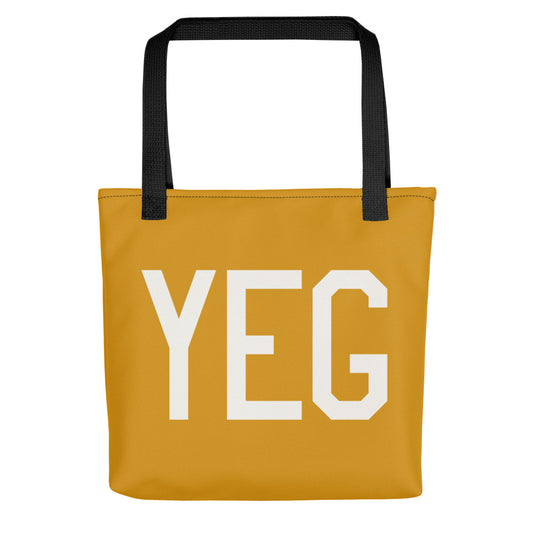 Aviation Gift Tote Bag - Buttercup • YEG Edmonton • YHM Designs - Image 01