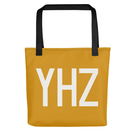 Aviation Gift Tote Bag - Buttercup • YHZ Halifax • YHM Designs - Image 01