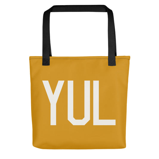 Aviation Gift Tote Bag - Buttercup • YUL Montreal • YHM Designs - Image 01