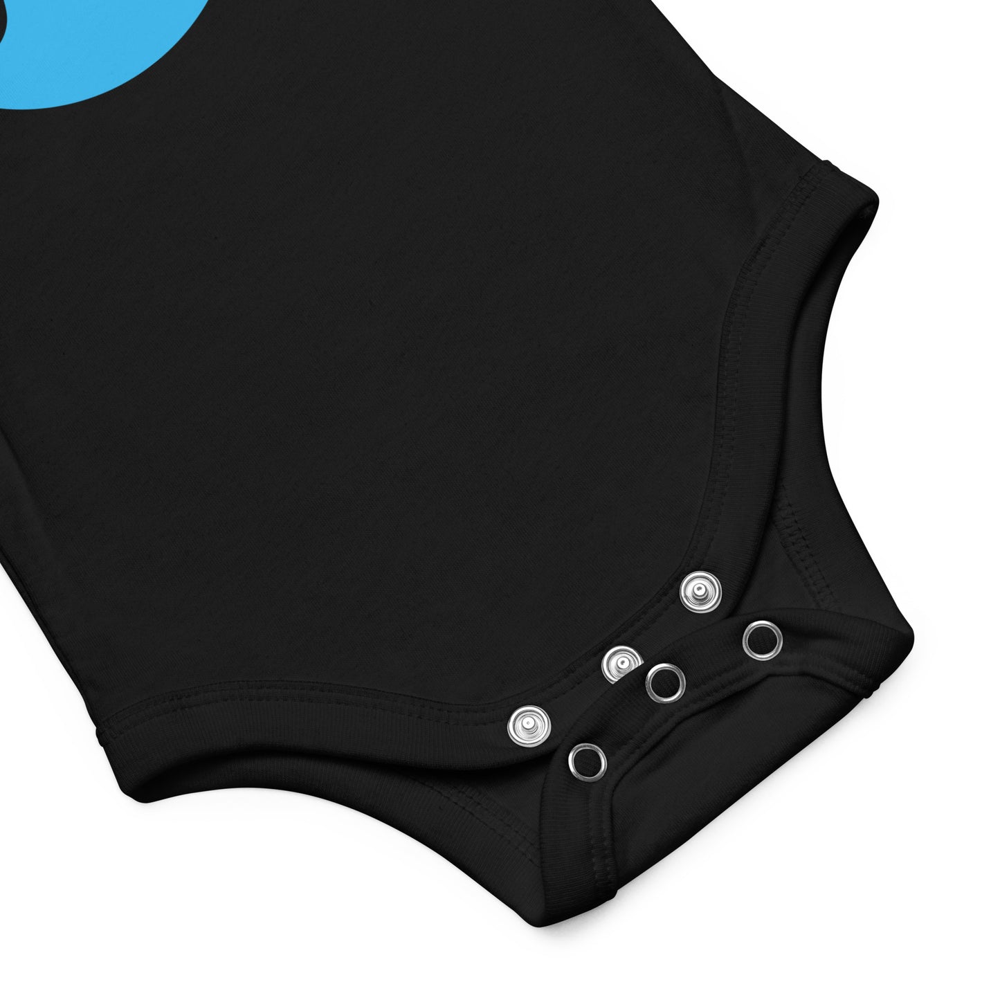 Airplane Window Baby Bodysuit - Sky Blue • YLW Kelowna • YHM Designs - Image 02