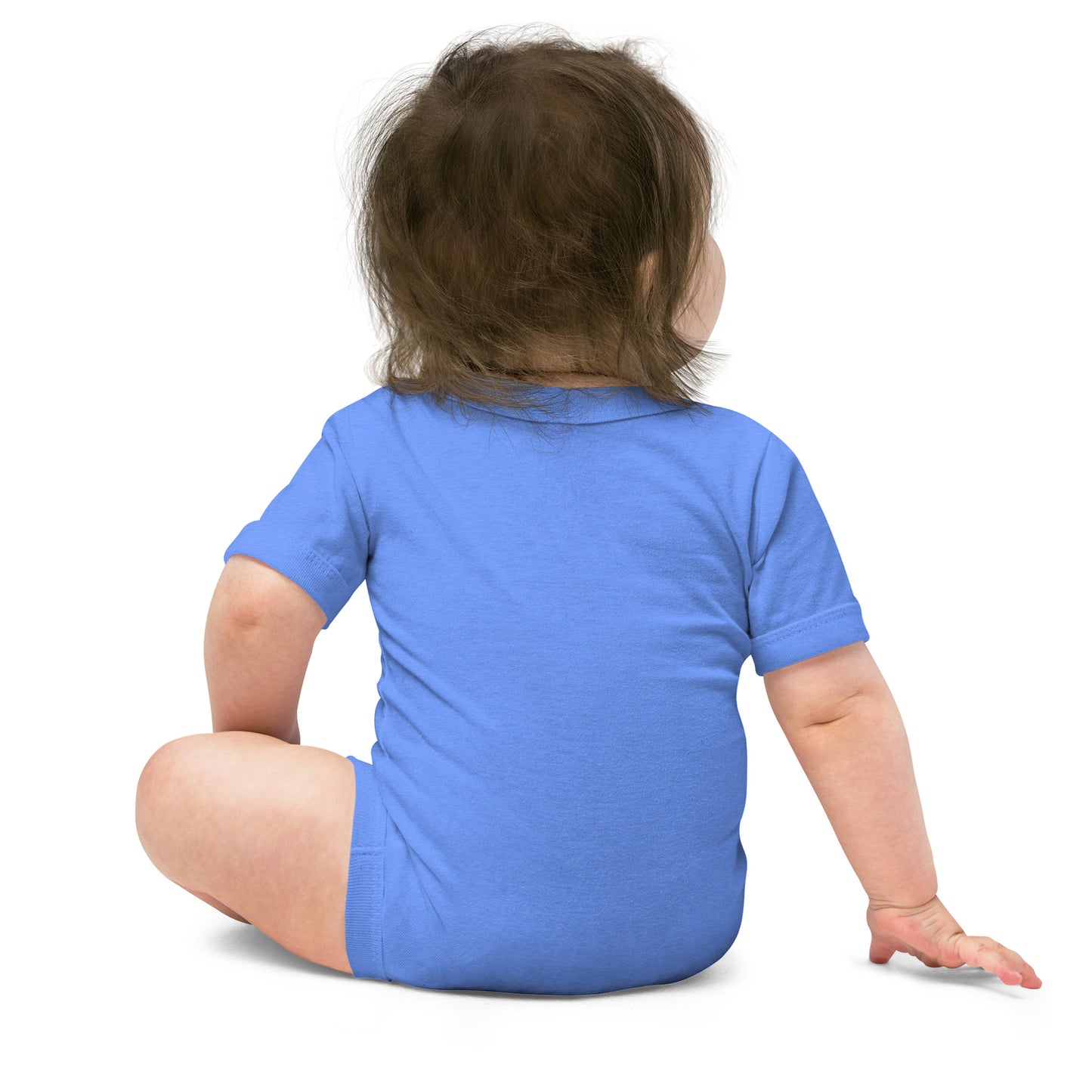 Airport Code Baby Bodysuit - Green • DFW Dallas • YHM Designs - Image 08
