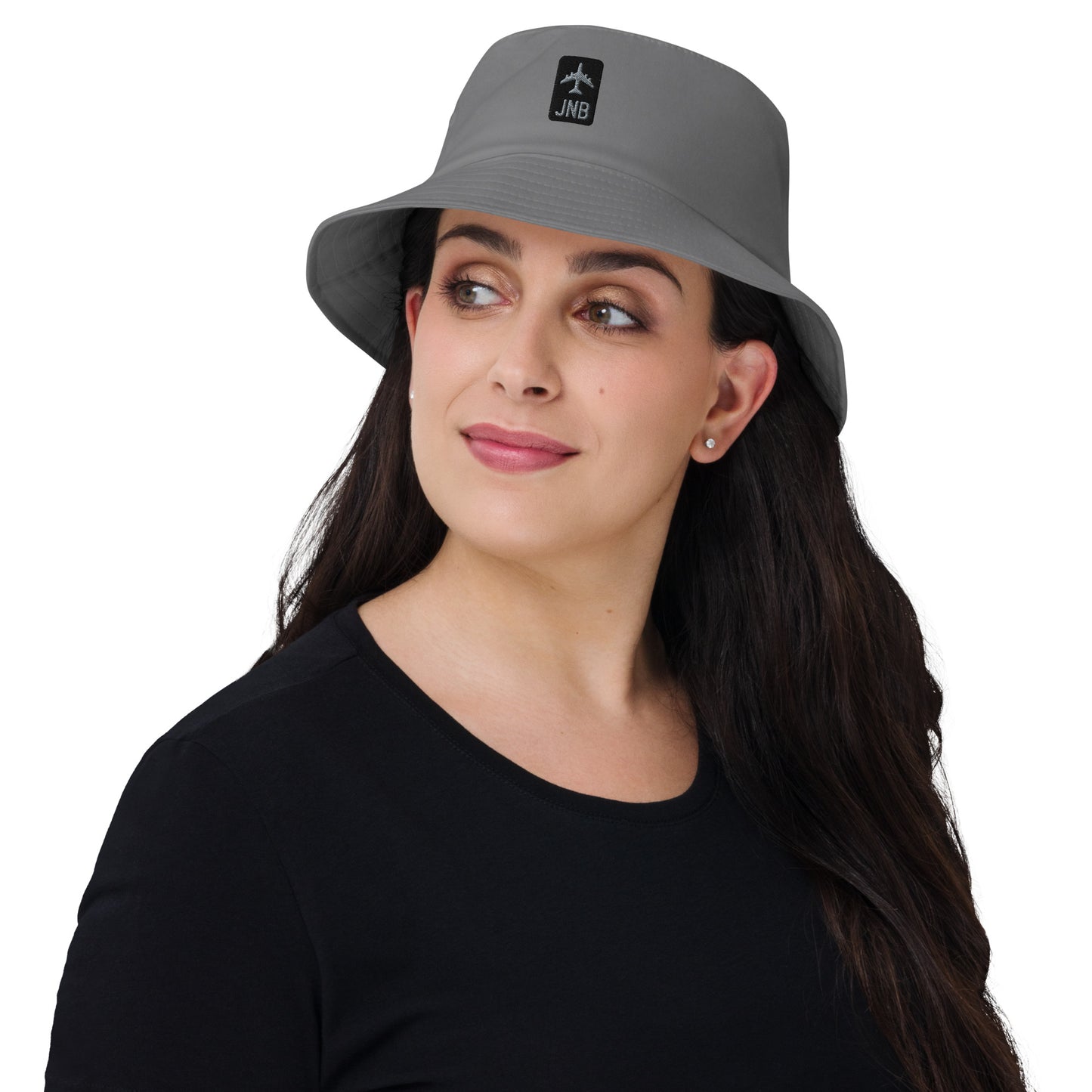 Jetliner Bucket Hat • Grey • JNB Johannesburg • YHM Designs - Image 03