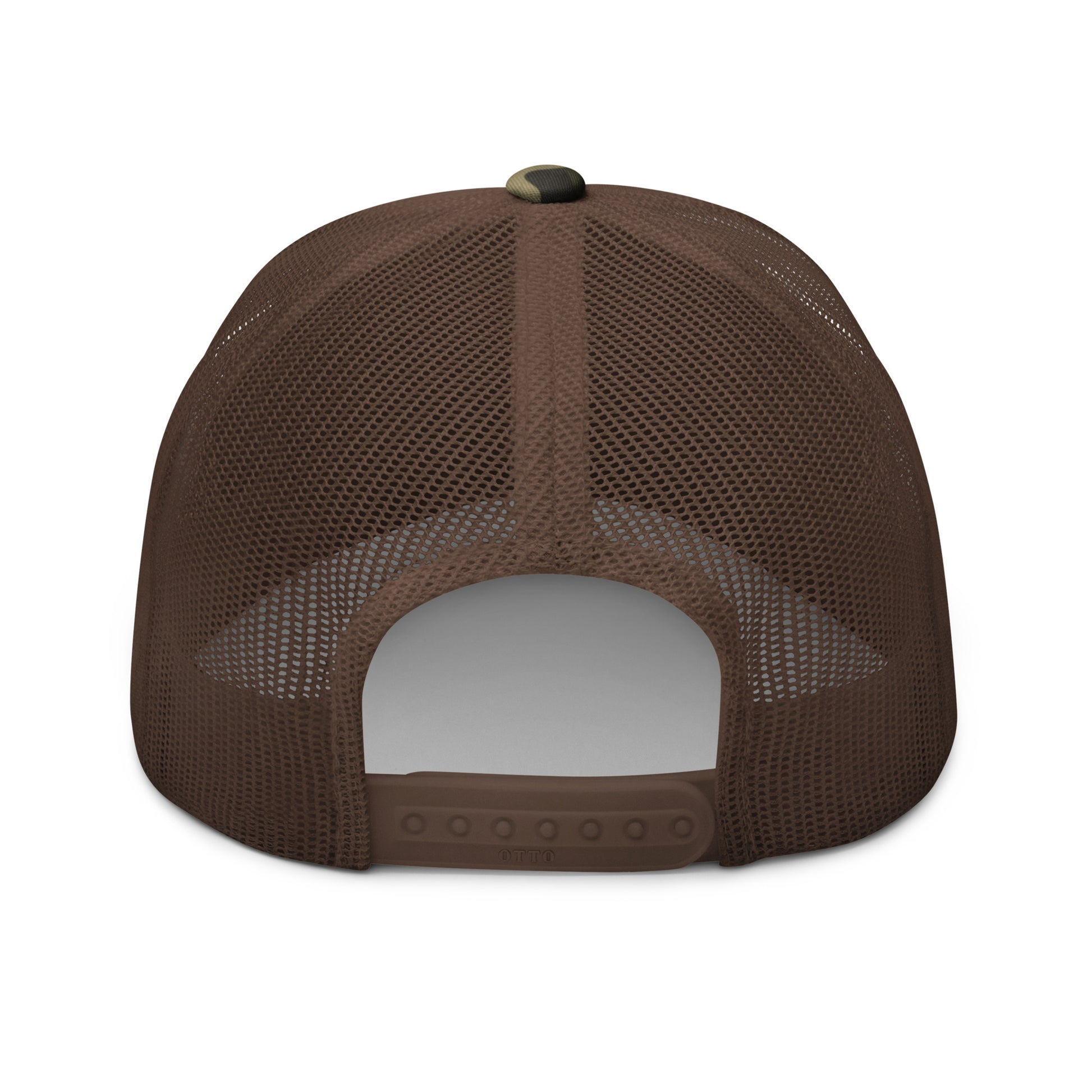 Camouflage Jetliner Trucker Hat • Black and Gold • AMS Amsterdam Souvenir • YHM Designs - Image 12