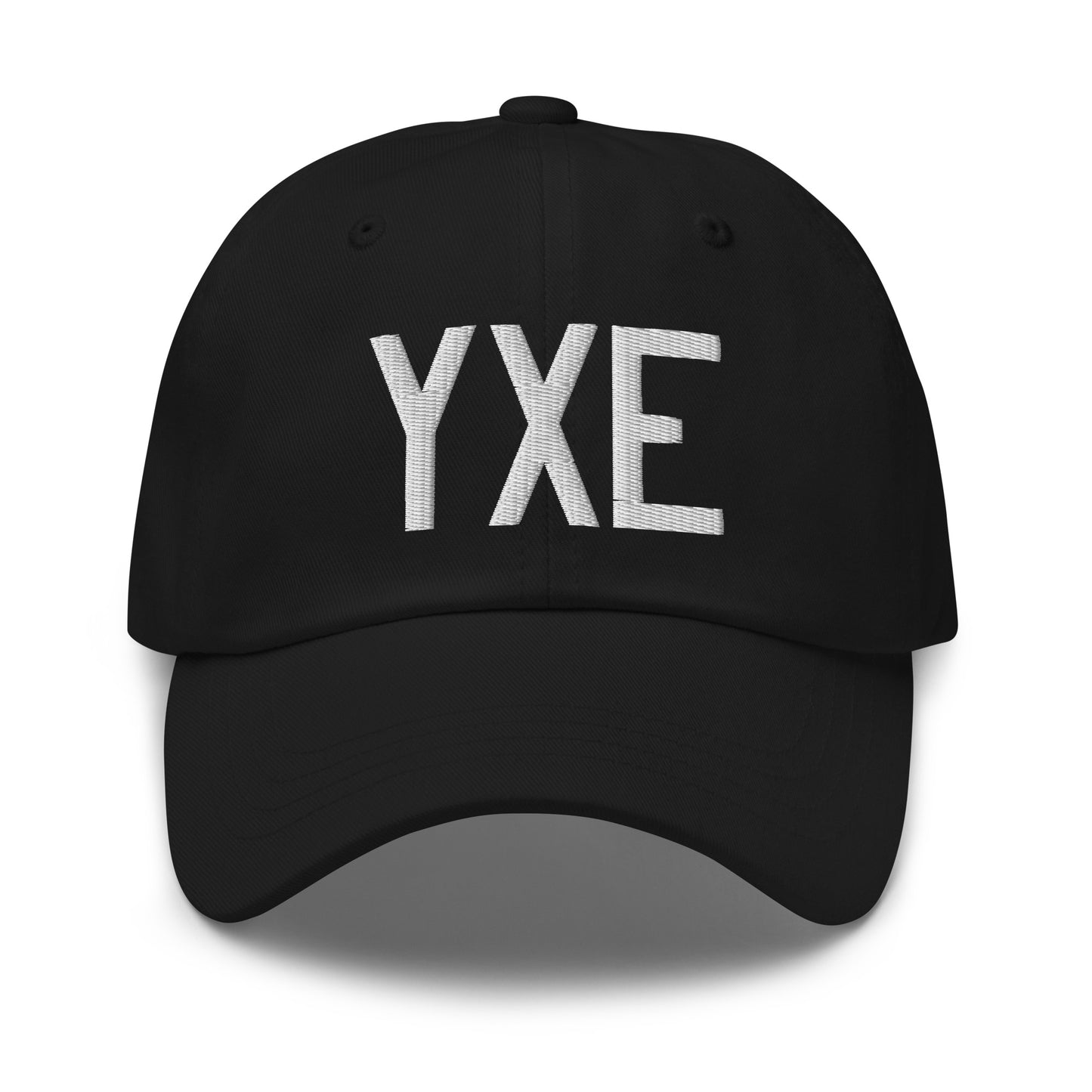 Airport Code Baseball Cap - White • YXE Saskatoon • YHM Designs - Image 14