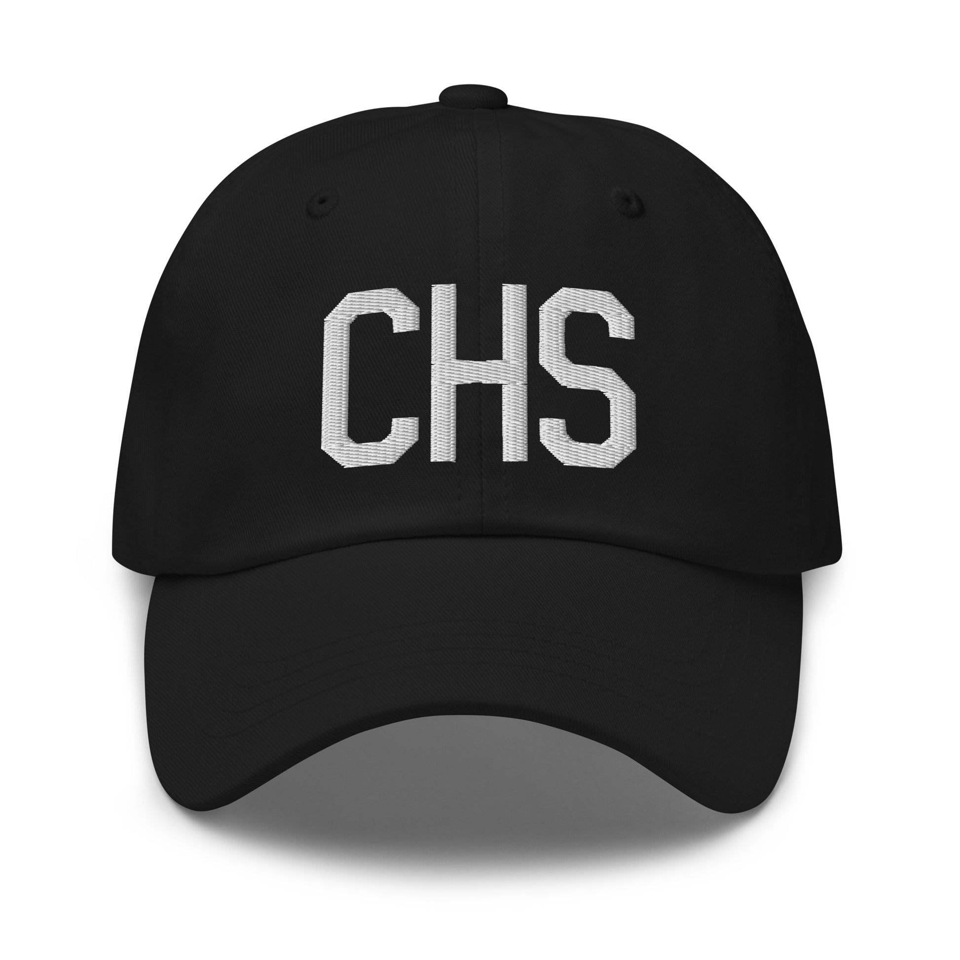 Airport Code Baseball Cap - White • CHS Charleston • YHM Designs - Image 14