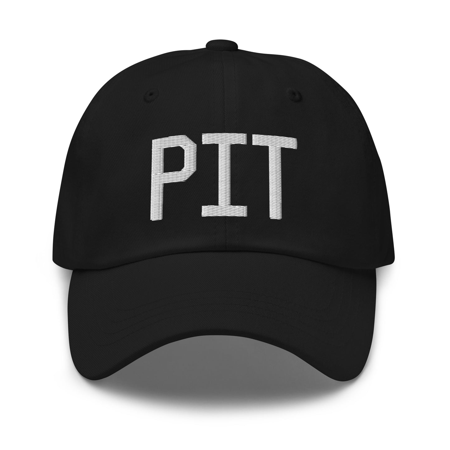 Airport Code Baseball Cap - White • PIT Pittsburgh • YHM Designs - Image 14